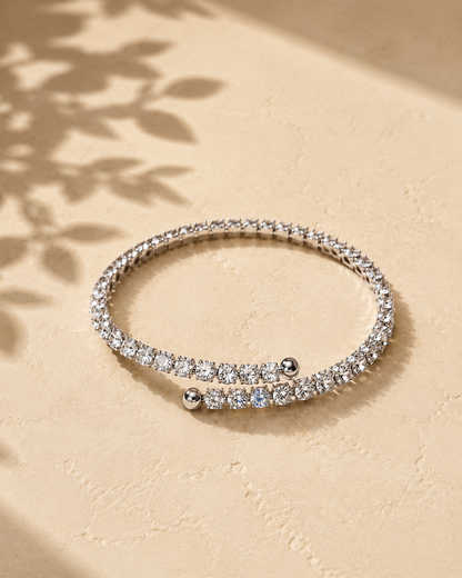 Crystal Tennis Bracelet | ELVIAN